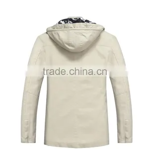 Wholesale Washing Faded Long Fashion Heavy Cotton Winter Jacket For Men High Quality Man Jacket thumbnail-2