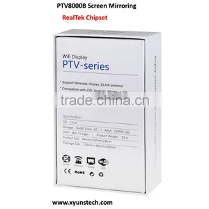 DLNA Miracast Airplay Allsharecast Dongle Top Selling RT1185 Wifi Wireless Miracast/DLNA/IOS Mirroring Dongle thumbnail-4