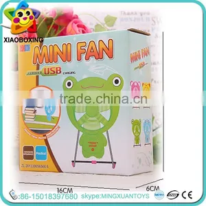 Promotional Gift Kids Plastic Electric qt Micro Usb Fan With Charger thumbnail-3