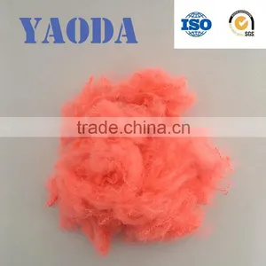 Recycled Colored Polyester Fiber for Nonwoven Production 1.5*38mm thumbnail-1