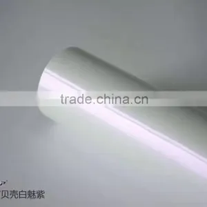 TSAUTOP High Qualtity ROHS Certificate 1.52*20m Air Free Bubbles Ceramic White Matte Chrome Auto Body Vinyl Wrap thumbnail-5