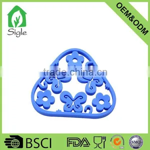 OEM ODM Silicone Dish Drying Mats Dish Bowl Pot Holder Cheap Price thumbnail-5