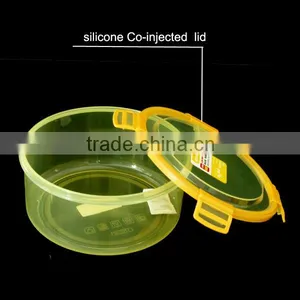 Silicone Co-injected Airtight Waterproof Lids Container(Round) thumbnail-3