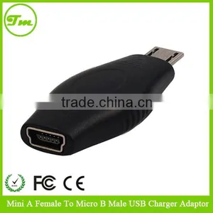 Micro USB 2.0 Male to Mini USB Female Adapter Converter Connector USB Adapter thumbnail-1