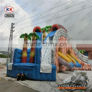 Giant Orangutan Inflatable Water Pool With Slide Combo For Adults thumbnail-3