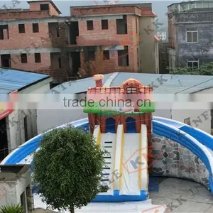 New Type Double Water Slides / Adults Slide Games for Water Park thumbnail-1