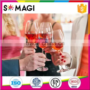 Personalized Liquid Chalk Pens Non-toxic Multi-use Easy Erasable Wine Glass Marker Pack of 4 for Tagging Glassware and Ceramics thumbnail-1
