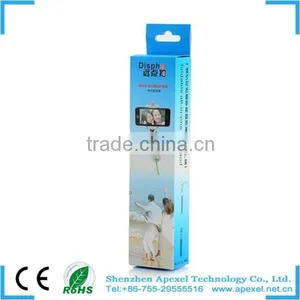Newest Double System Wireless Bluetooth Extendable Handheld Monopod for IPhone 5 5s Samsung Galaxy Note 3 thumbnail-1