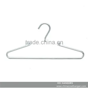 8mm Diameter Aluminium Fashion Metal Wire Coat Hangers thumbnail-3