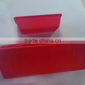 Non Stick Silicone Baking Ware Microwave Safe Rectangle Square Shape Cake Mold thumbnail-2