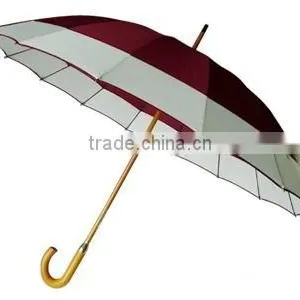 16 Ribs Golf Umbrella With White Edges Umbrella thumbnail-1