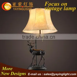 Vintage Iron Hotel Table Lamp, Edison Light Style Table Lamps Desk Lamp thumbnail-1