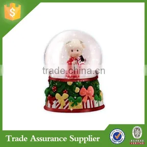 Jingle All The Way Little Gifl Resin Custom Snow Globe Crafts thumbnail-1