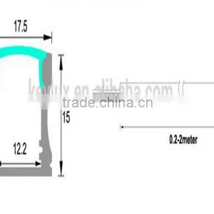 18Watts Non-Waterproof IP20 Can be Customer Designed 5630 SMD 72 Leds Led Rigid Strip thumbnail-2