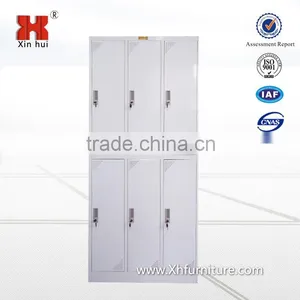 6 Door Steel Staff Locker Cabinet/gym Lockers thumbnail-6