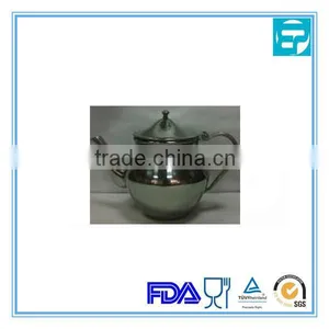 Stainless Steel Silver Plantin Arabic Tea Pot thumbnail-1
