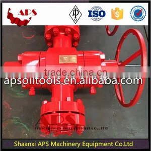 Oil and Gas Sulfur-resistance Gate Valve, API 6A High Pressure Gate Valve, Manual or Hydraulic Gate Valve thumbnail-1
