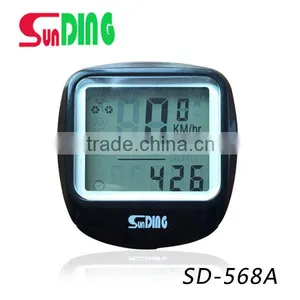 2016 New Model SD-568A Sunding Speedometer Bike Computer thumbnail-1