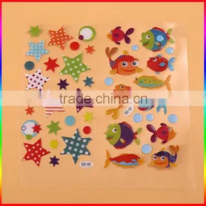 Custom Cartoon Kid Epoxy Sticker , Clear Epoxy Resin Sticker, Dome Stickers thumbnail-1