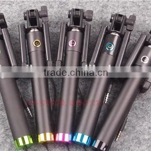 2015 NewExtendable Bluetooth Selfie Stick Handheld Selfie Monopod Stick With Built-in Bluetooth Remote Shutter for IPhone thumbnail-1
