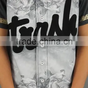 2015 New Design Reversible Sublimated Baseball Jersey thumbnail-4