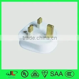BSI Approval UK Type Power Cord 3amp 250V BS 3 Pin Fused Plug thumbnail-2