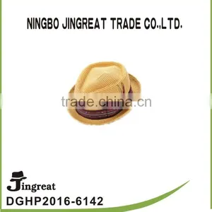 Modern New Design Cheap Women Flat Brim Straw Hat thumbnail-1