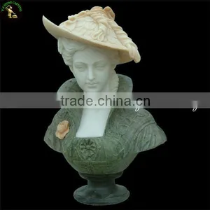 Hand Carved Marble Bust thumbnail-1