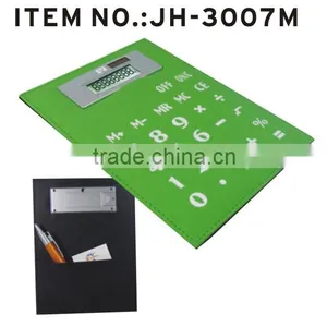 8 Digit Foldable Pocket Calculator Silicone Solar Calculator With Custom Logo thumbnail-6