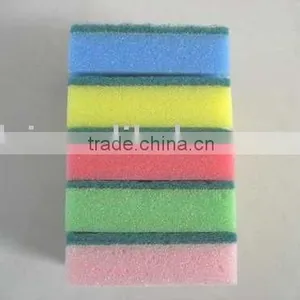 Color Assorted Sponge Scrubber thumbnail-1