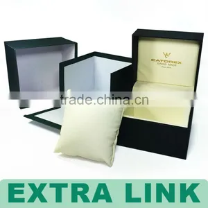 Guangzhou China Supplier Extra Link Custom Made Luxury Designer Packaging Watch Boxes thumbnail-1