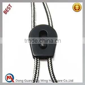 Hot Sale Black Cord Rope Lock Plastic Stopper thumbnail-1