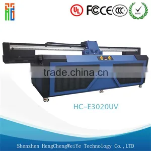 CE Approved 3D Effect UV Flatbed Ceramic Tiles Inkjet Plastic Card Printer thumbnail-1