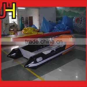 High Quality Motor Pvc Inflatable Water Boat for Sale thumbnail-1
