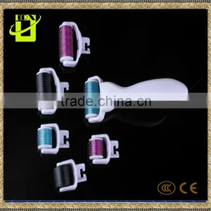 Derma Roller Titanium Micro Needle Roller 180 600 1200 Needles Beauty Skin DermaRoller for Body and Face 0.5 1.0 1.5 mm Needles thumbnail-1