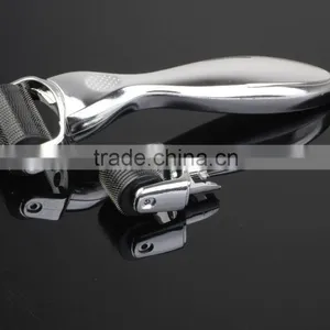 Professional Body Massager 1200 Needles Stainless Golden Micro Needle Therapy Derma Roller thumbnail-2
