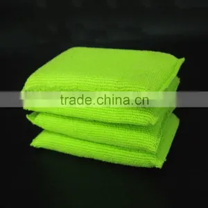 Microfibre Cloth Kitchen Cleaning Dish Washing Scouring Pad Sponge thumbnail-3