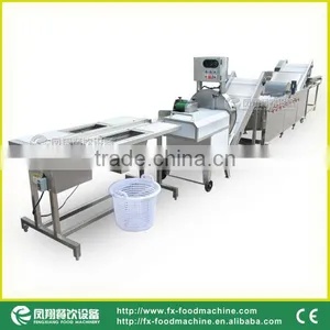 WA-2000 Full Automatic Industrial Ozone Bubble Vegetable And Fruit Cleaner Washing Machine thumbnail-5