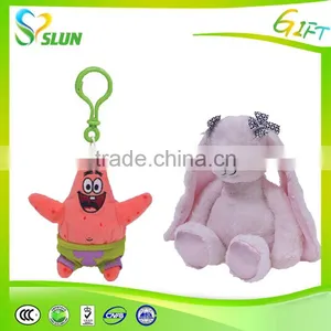 Mini Plush Soft Bear Keychain Toy With Joint&tie thumbnail-4