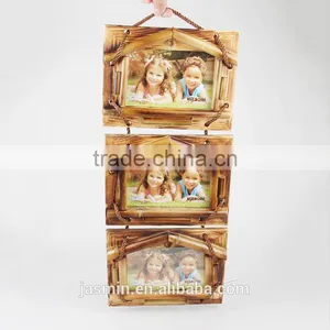 2016 Hot Sell New High Quality 3 In1 Wooden Material Photo Frame for Kids or Restaurant thumbnail-1