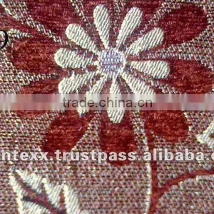Velvet Jacquard Curtain Fabric thumbnail-1