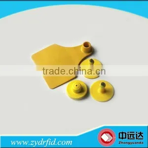 Assets Tracking UHF Passive RFID Animal Ear Tag With H3 RFID Tag thumbnail-1