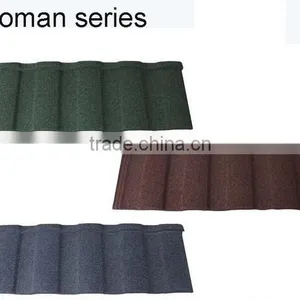 Roof Tile Hottest Selling Aluminum Zinc Steel Roof Tiles thumbnail-4