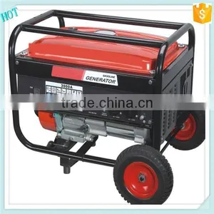 2015 Hot Sale 2KW 2.5KW 3KW 2500(B)/3000(B)/3000A(B) Gasoline Generator Set thumbnail-1