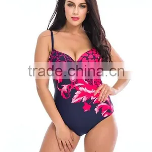 2016 New Sublimation Printed Plus Size Swimwear thumbnail-6