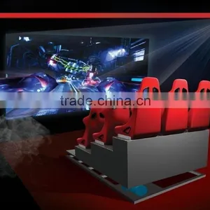 Interactive Attractions Full Motion Chair 5d Cinema With Full Effects for Amusement Park thumbnail-4