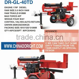 Hot Sale 40Tonage Automatic Wood Log Splitter With CE Approval thumbnail-2