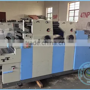 2 Color Double Coding High Speed Offset Printer thumbnail-4