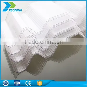 New Construction Clear Corrugated Fiberglass Roofing Plastic Material thumbnail-6