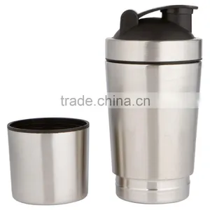 Custom Printing Logo 900ml/30 Counce #304 18/8 Stainless Steel BPA Free Water Bottle Shaker Protein/whey/supplements/workout thumbnail-4